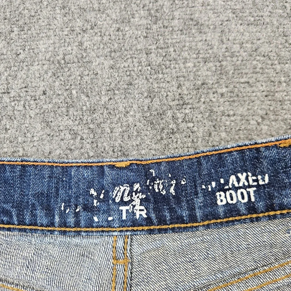 Wrangler Retro Relaxed Bootcut Jeans Mens 34x34 Blue Medium Wash 10WRT20JH